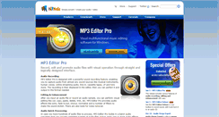 Desktop Screenshot of mp3editorpro.com
